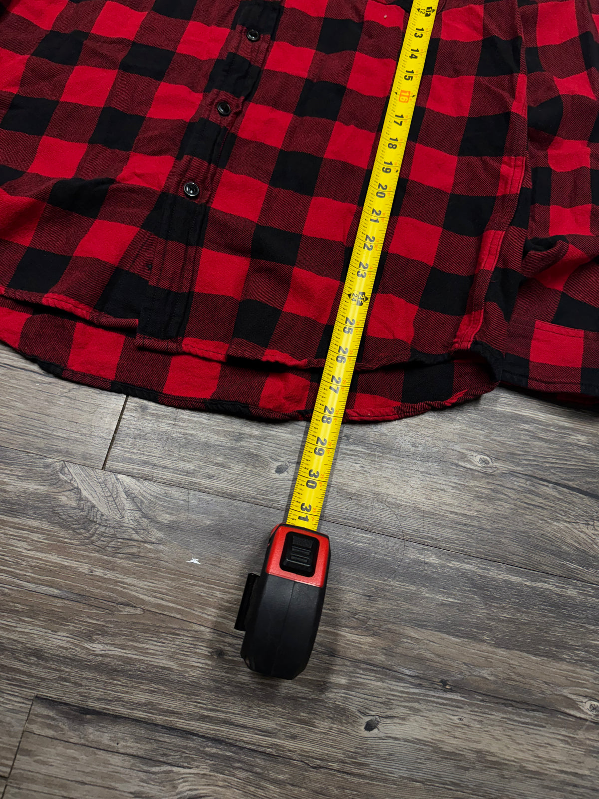 POLO RALPH LAUREN DENIM & SUPPLY BUFFALO PLAID BUTTON UP (M)
