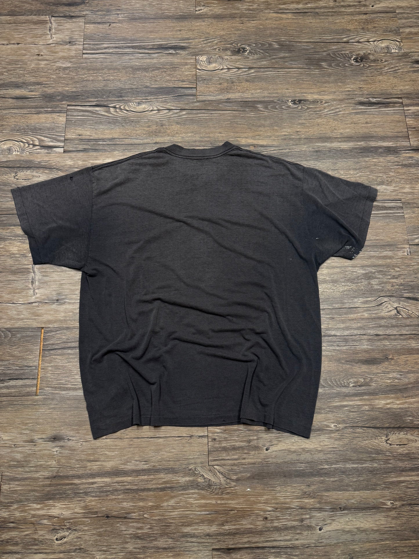 STRIP TEES 90s VTG BOXY FADED T-SHIRT (L)