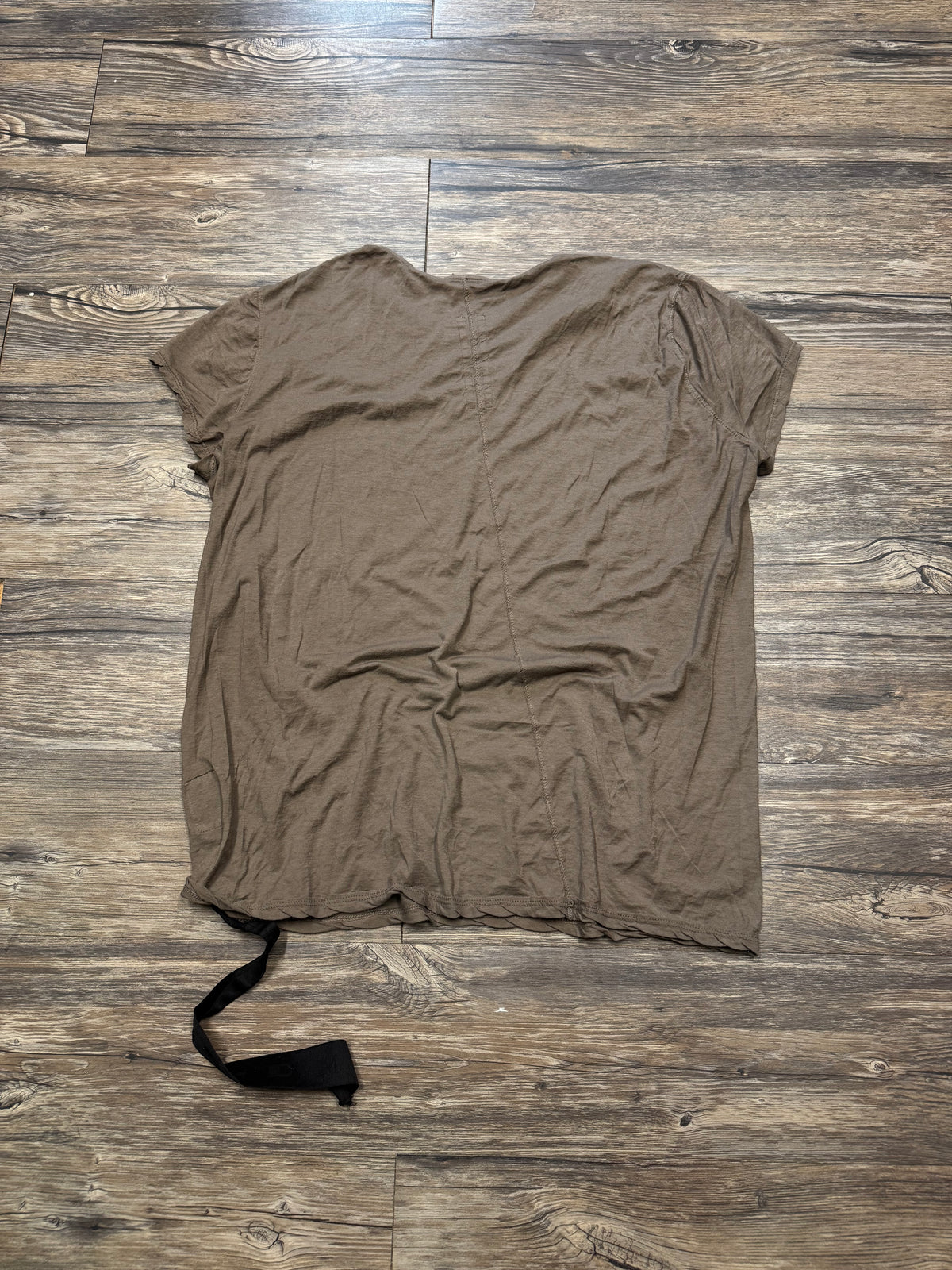 RICK OWENS SLIMFIT SINGLE LAYER T-SHIRT (S)