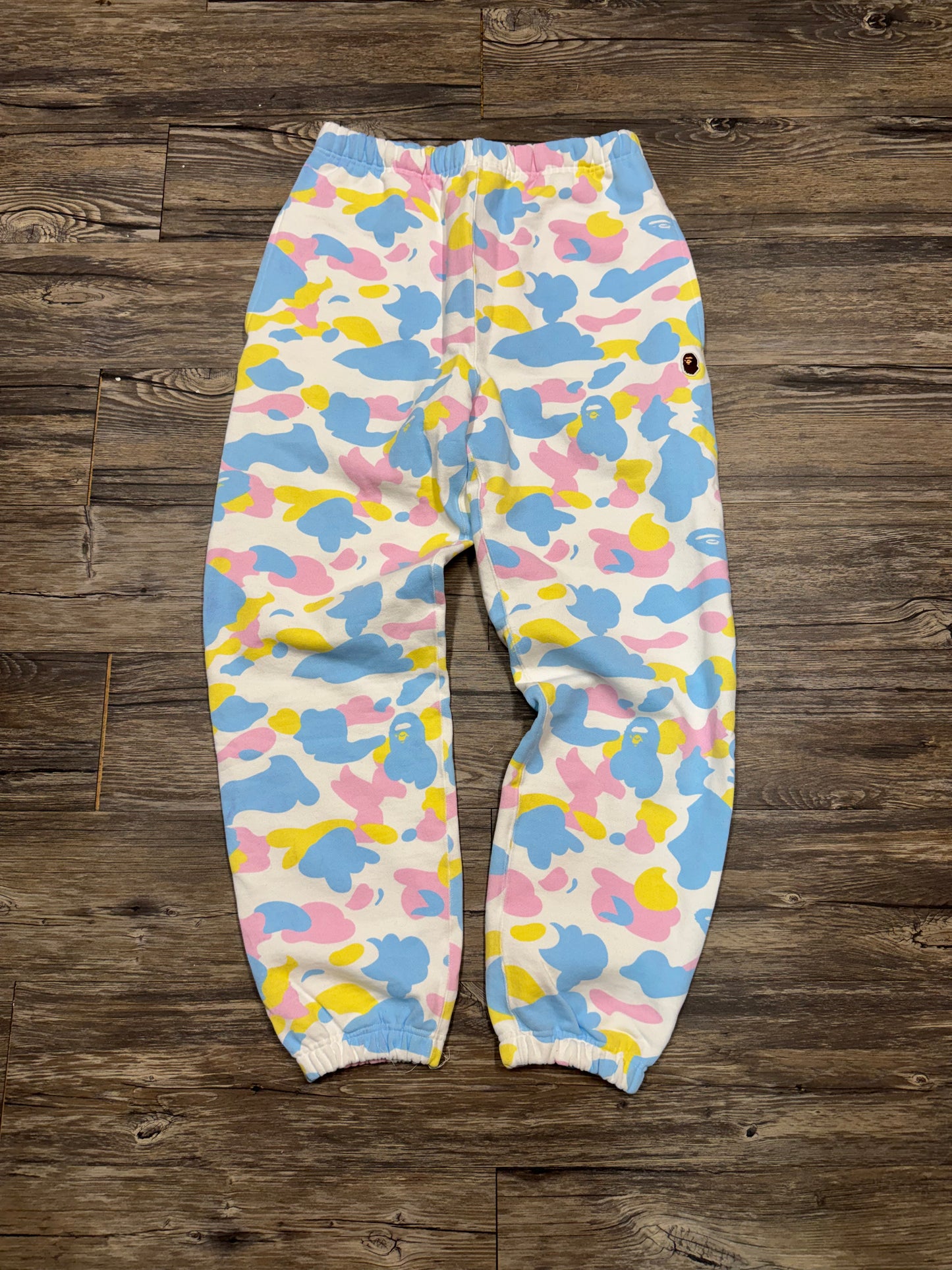 BAPE PASTEL CAMO SWEATPANTS