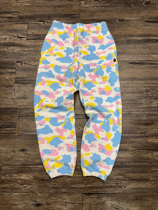 BAPE PASTEL CAMO SWEATPANTS