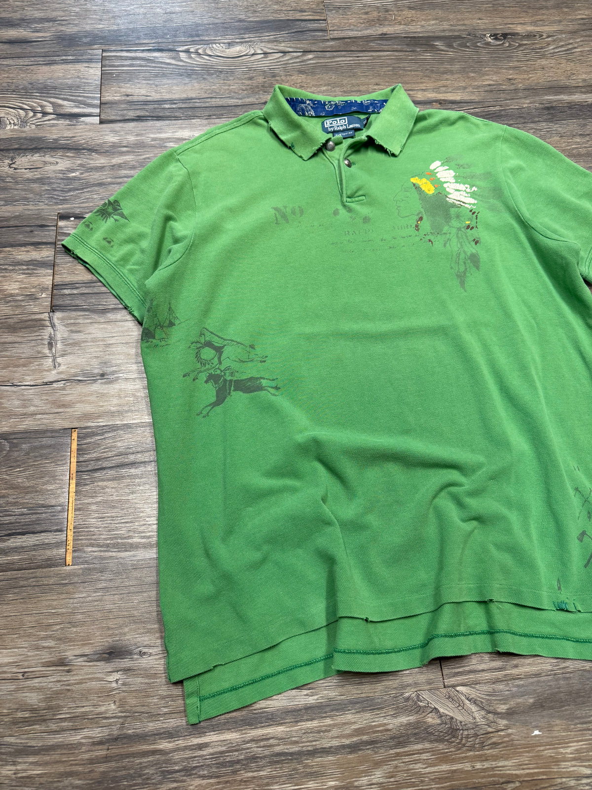 POLO RALPH LAUREN NATIVE AMERICAN CHIEF POLO (XL)
