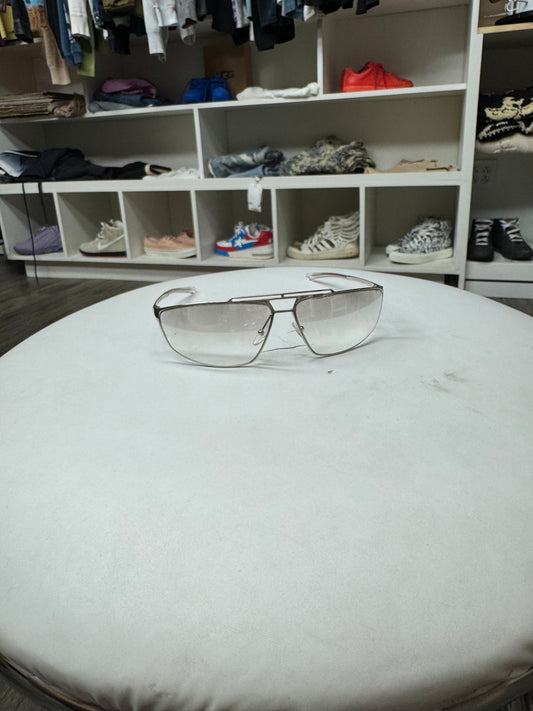 CHRISTIAN DIOR FRAMED AVIATOR GLASSES (OS)