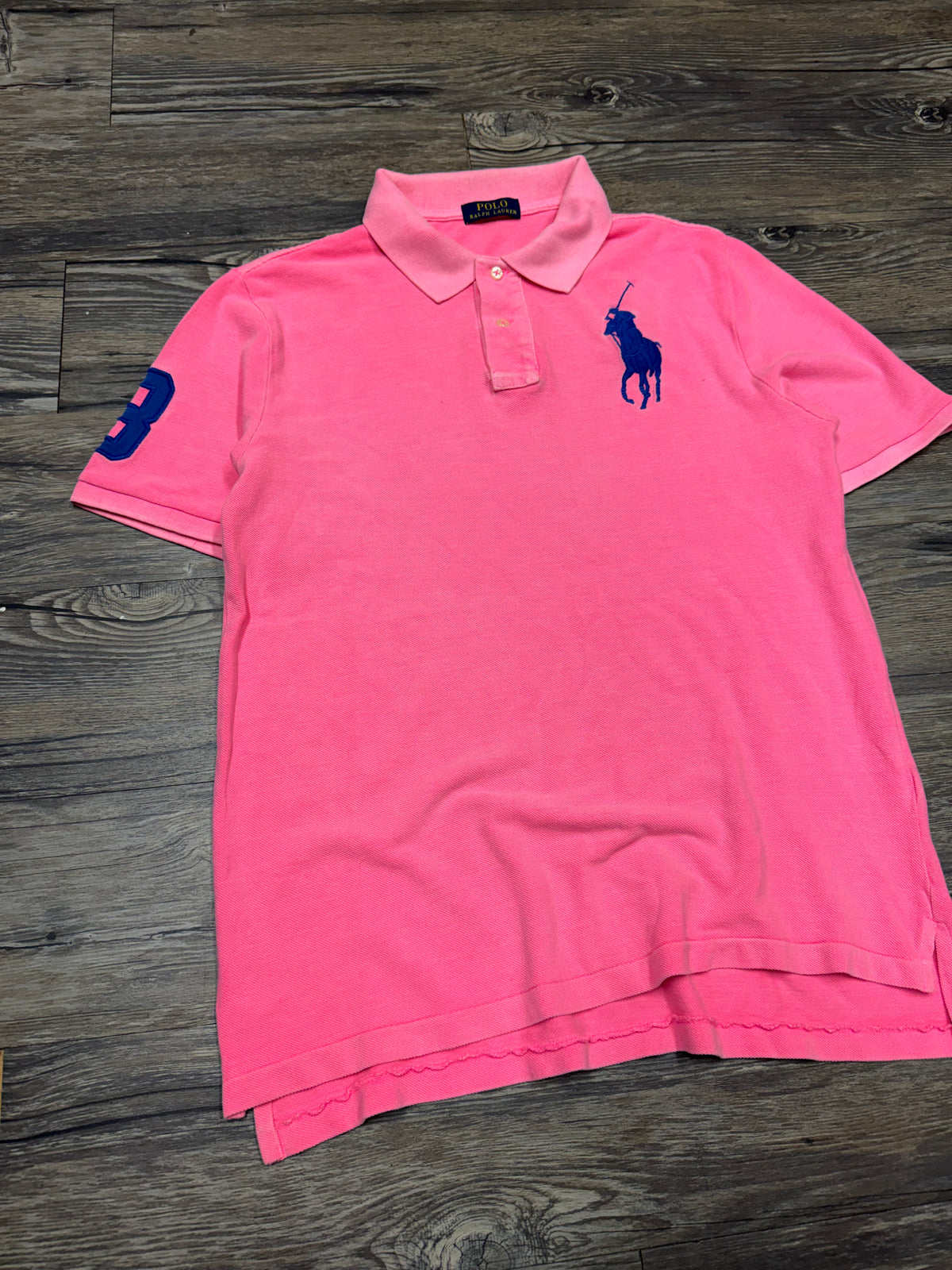 POLO RALPH LAUREN
BIG PONY PINK POLO (M)