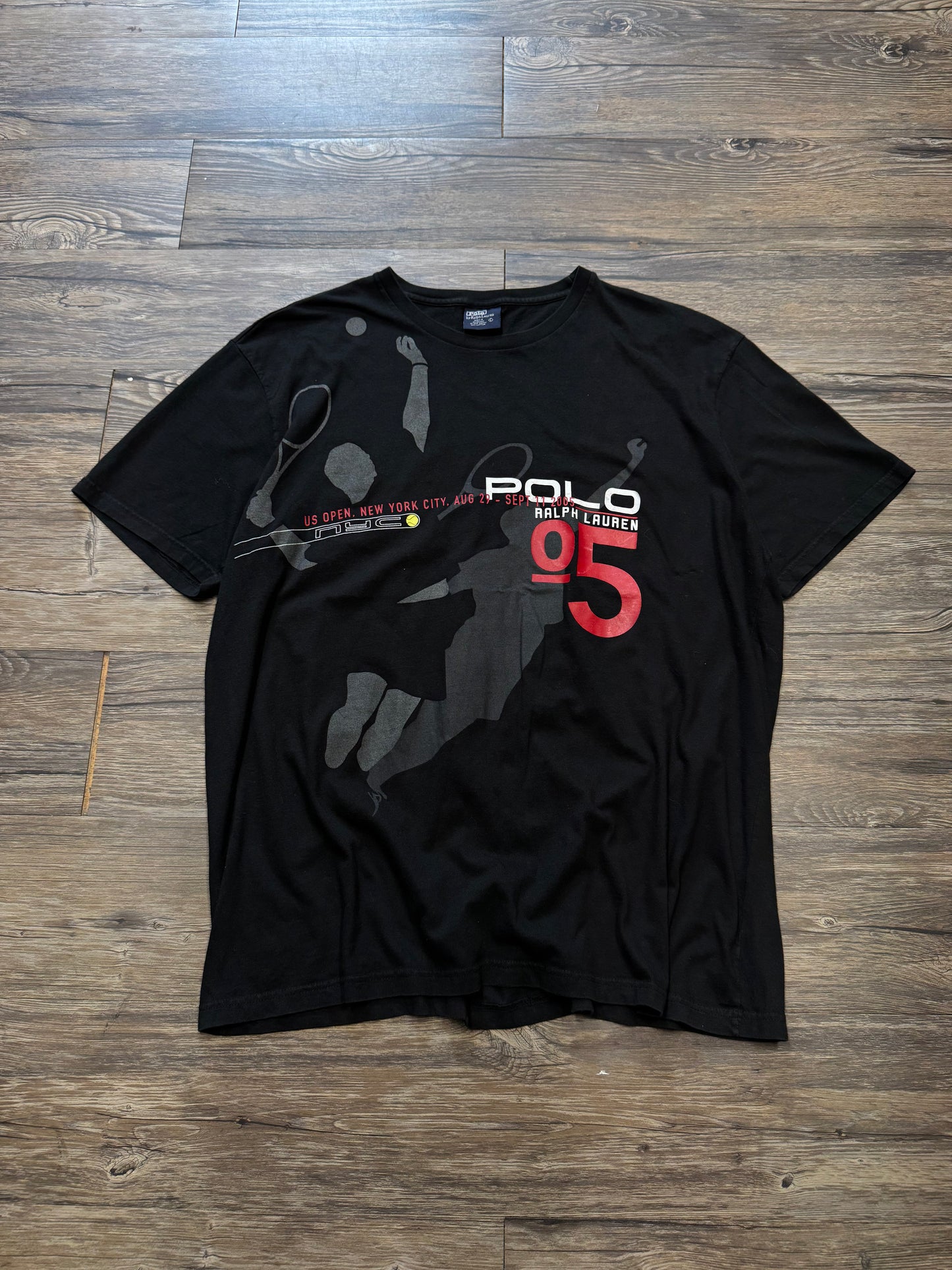 POLO RALPH LAUREN 2005 US OPEN T-SHIRT (L)