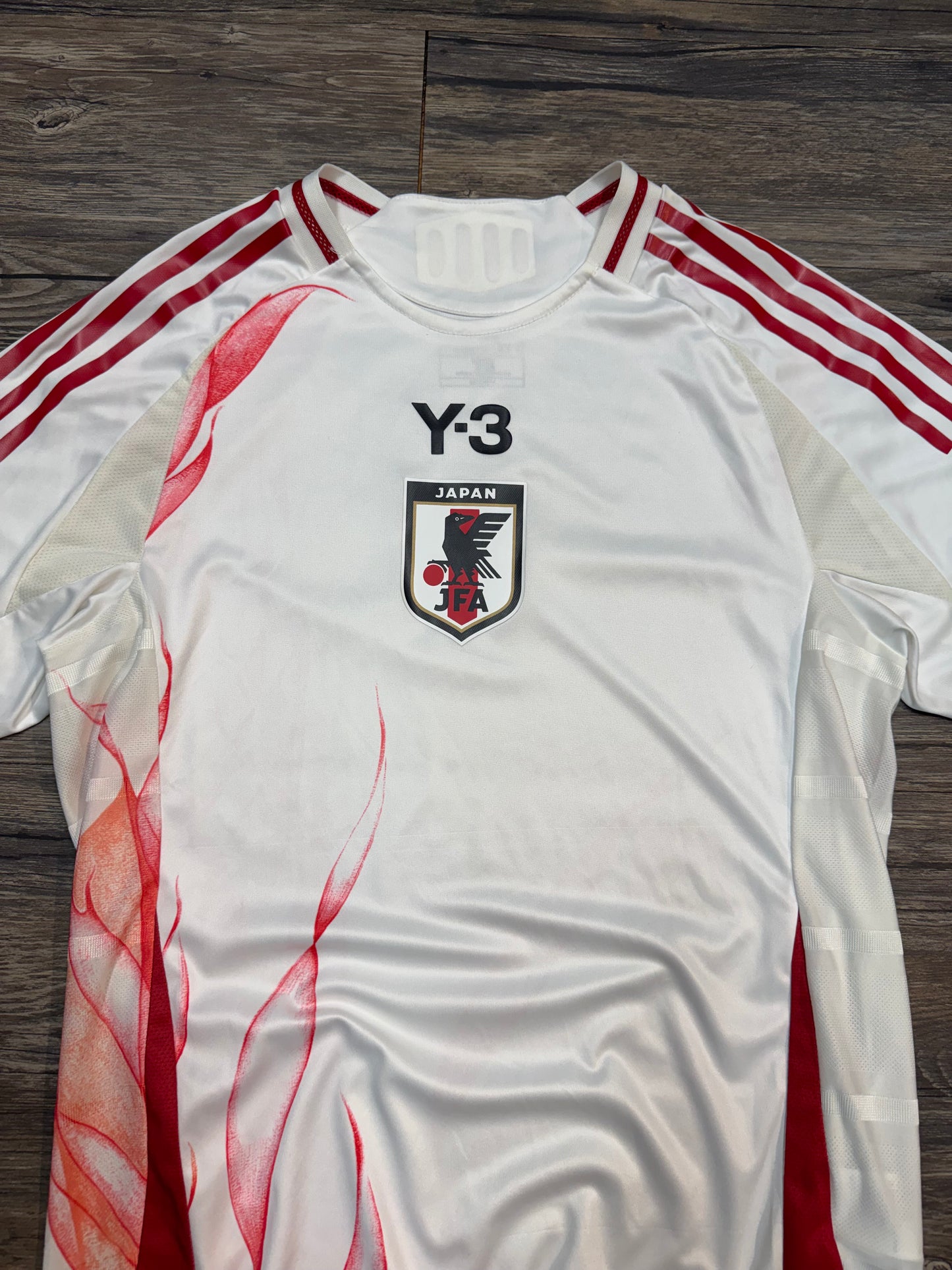 Y3 YOHJI YAMAMOTO JAPAN SOCCER JERSEY (S)