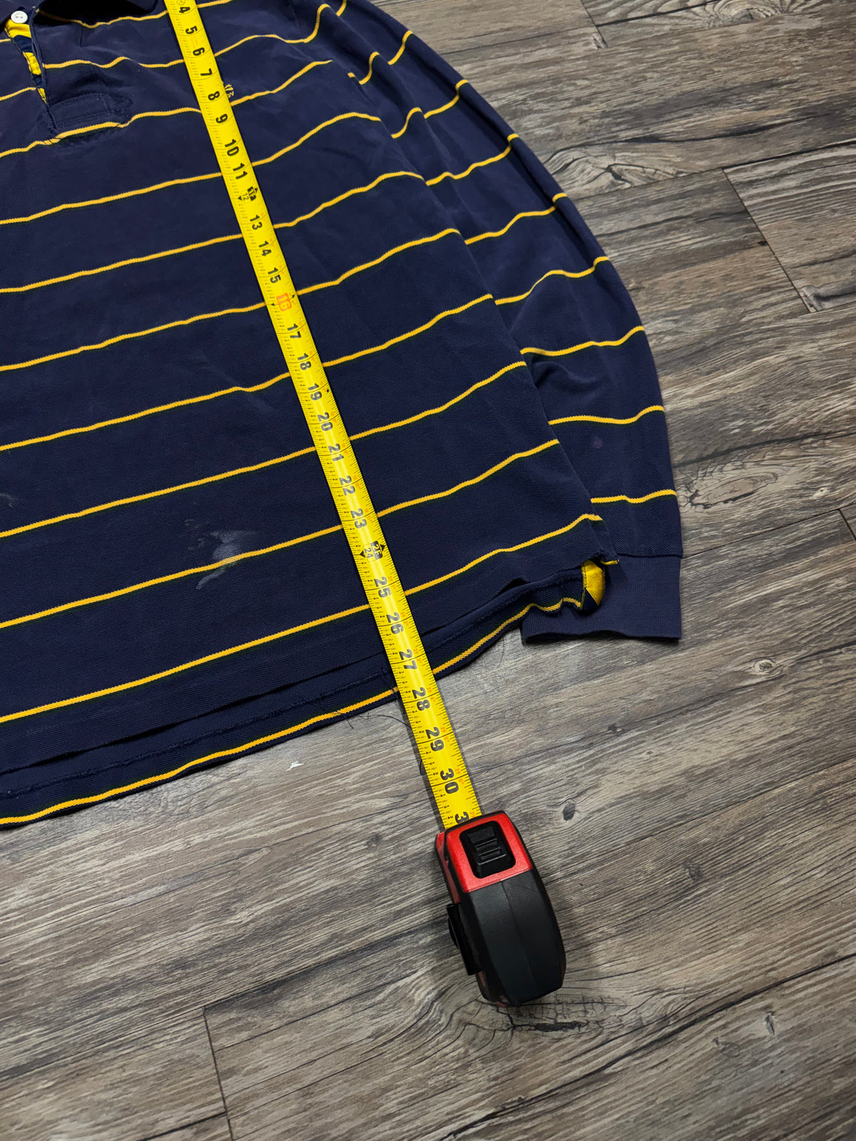 POLO RALPH LAUREN VINTAGE RUGBY SHIRT (L)