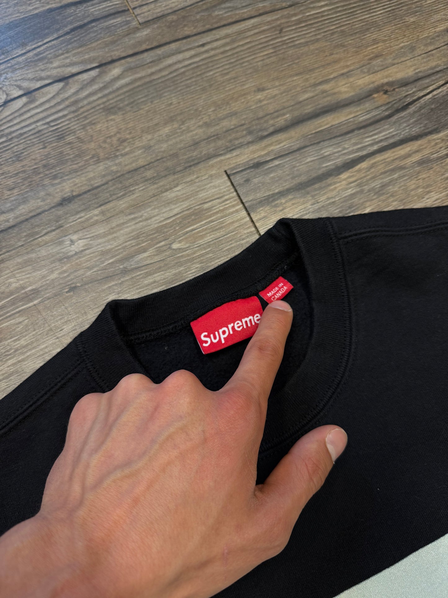 SUPREME FW20 AERIAL CITY VIEW CREWNECK (M)