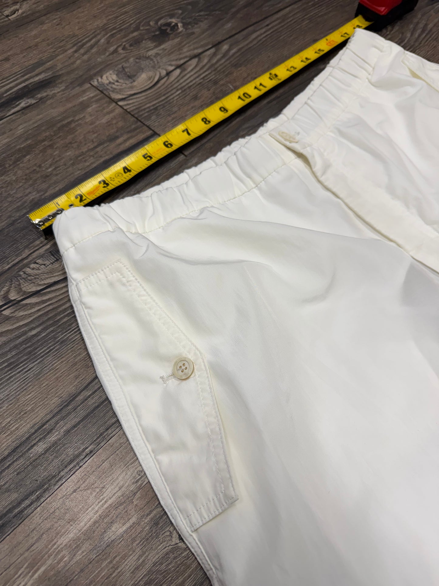 SALVATORE FERRAGAMO LIGHTWEIGHT CONVERTIBLE BAGGY PANTS (33)