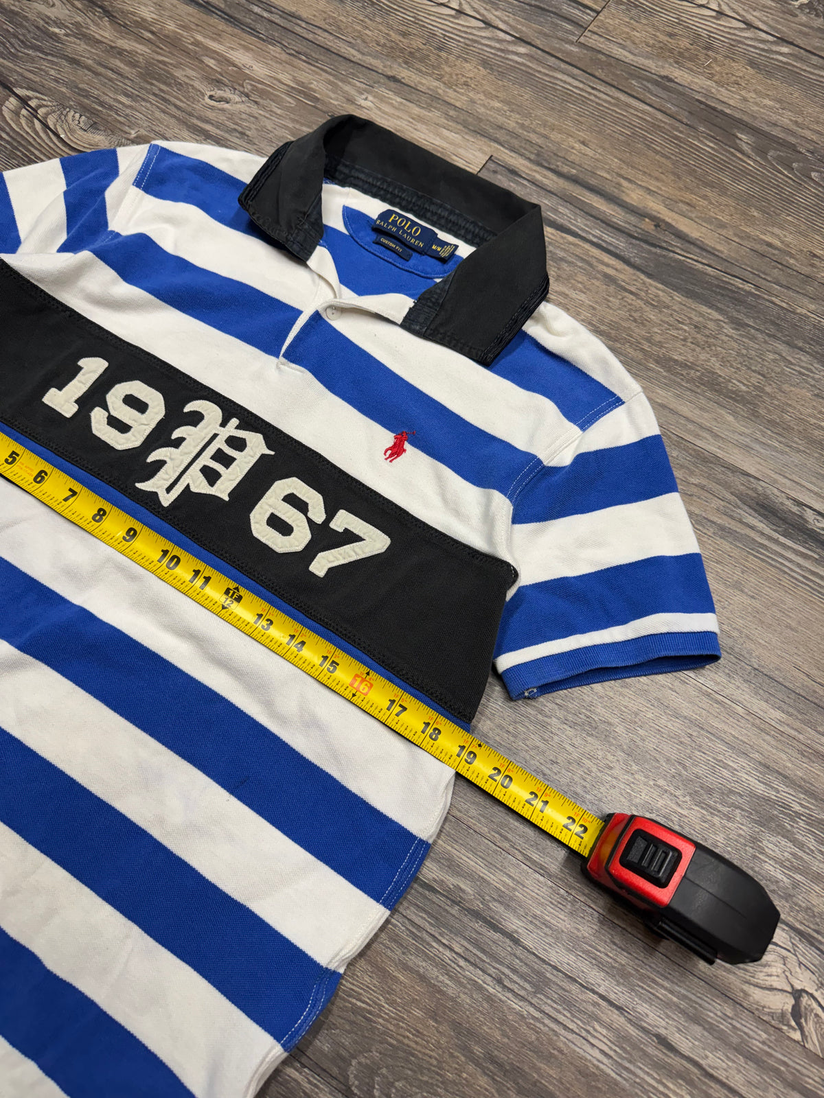 POLO RALPH LAUREN 1967 STRIPED POLO (M)