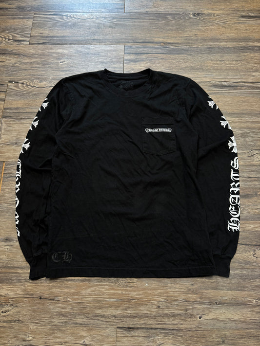 CHROME HEARTS MULTI CROSS LONG SLEEVE (M)