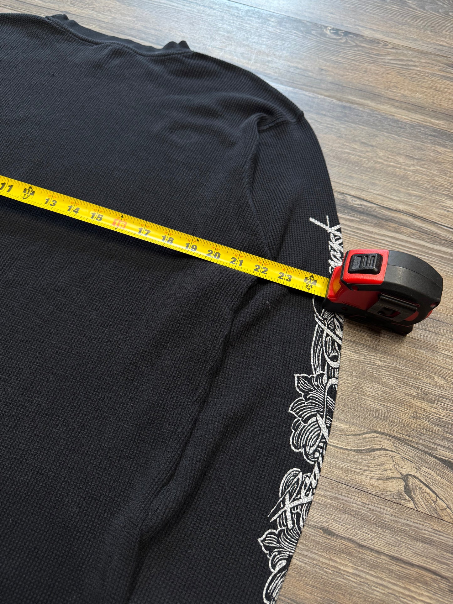 SOUTH POLE Y2K WAFFLE KNIT LONGSLEEVE T-SHIRT (L)