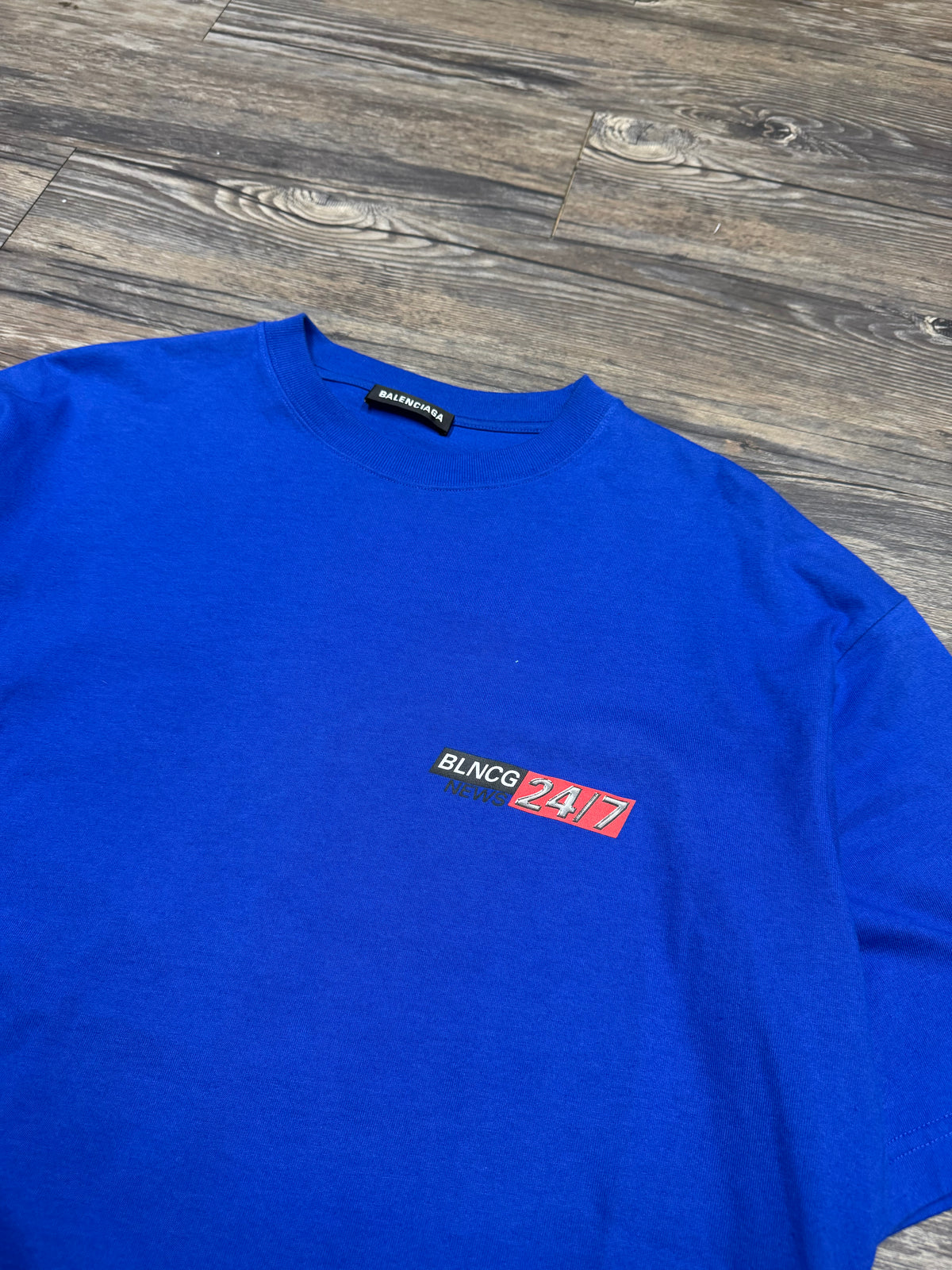 BALENCIAGA 24/7 LOGO T-SHIRT (S)