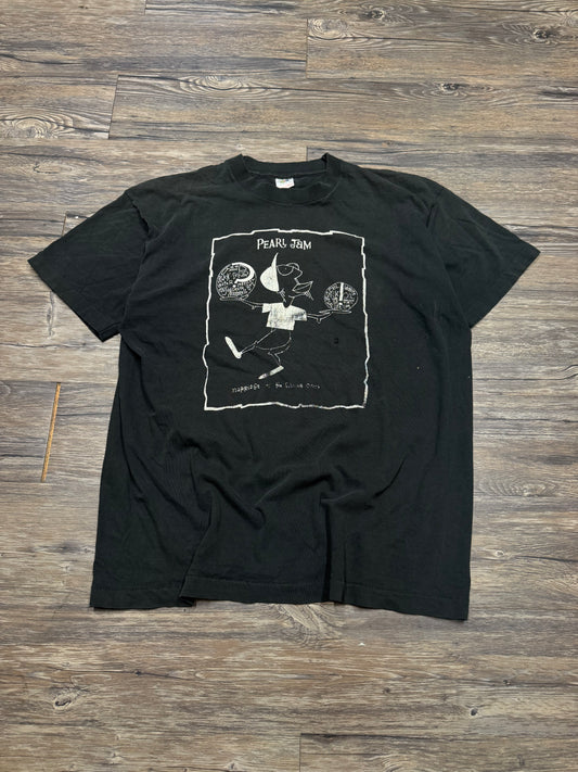 PEARL JAM 1993 BOUNDLESS AMES FADED T-SHIRT (XL)