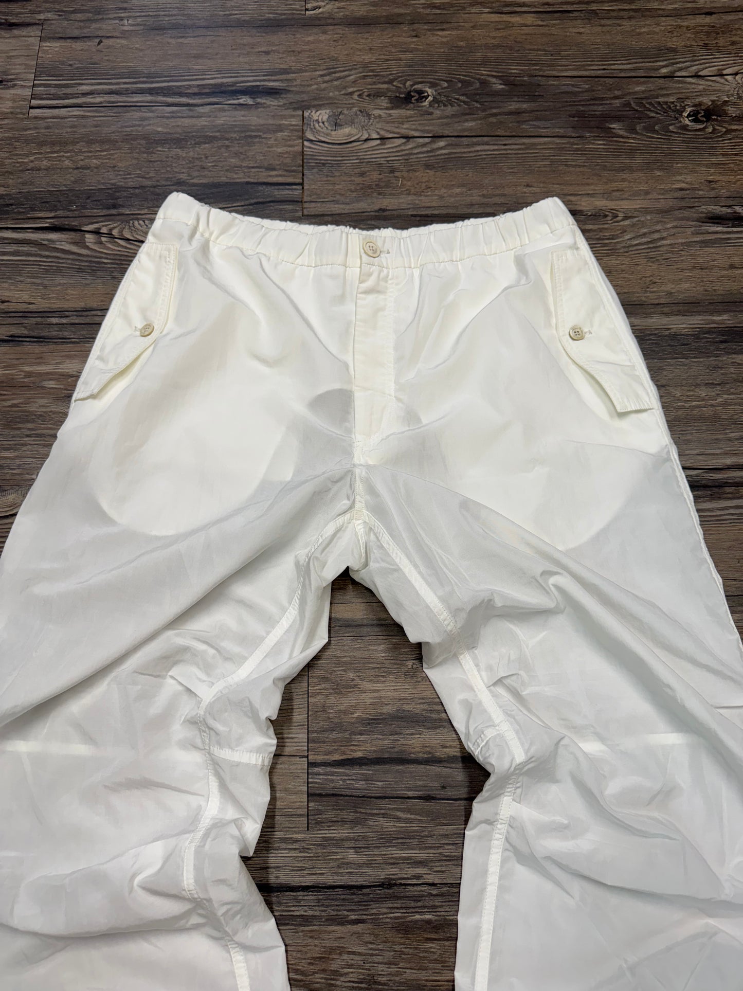 SALVATORE FERRAGAMO LIGHTWEIGHT CONVERTIBLE BAGGY PANTS (33)