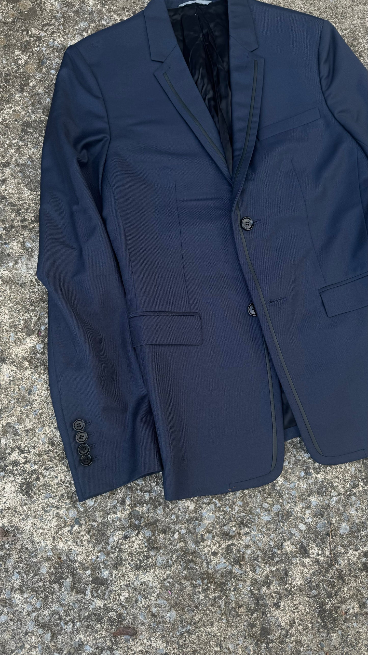 DIOR HOMME NAVY BLAZER (M)
