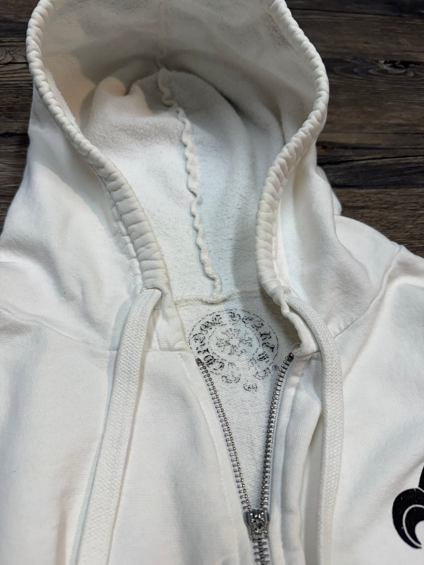 CHROME HEARTS ZIP-UP HOODIE (XL)