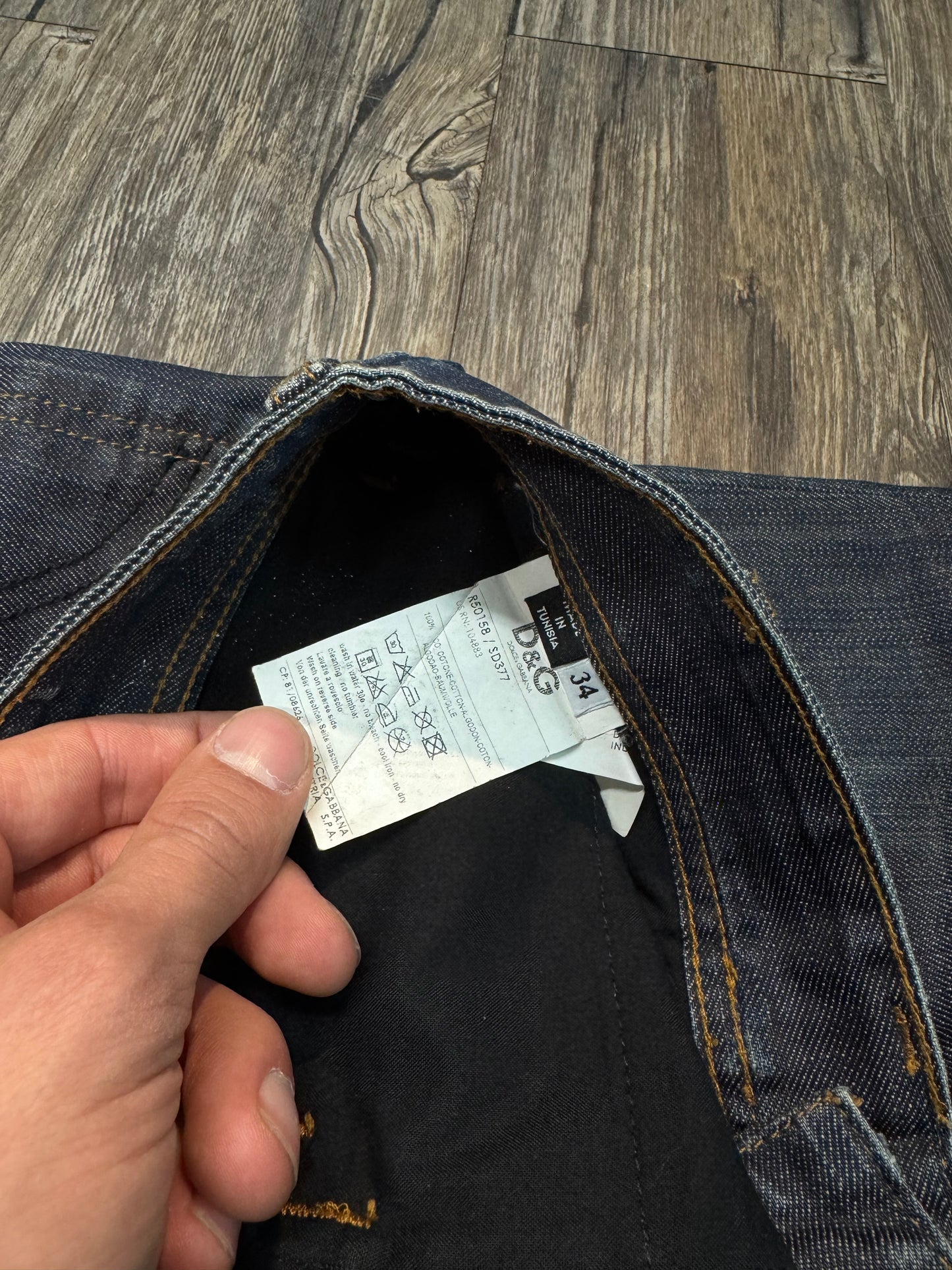 DOLCE & GABBANA SELVEDGE DENIM (34)