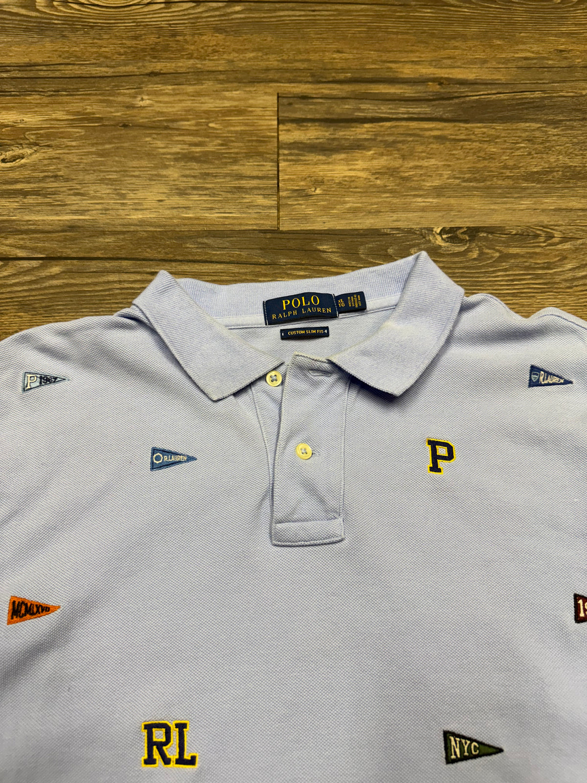 POLO RALPH LAUREN FLAG POLO (XL)