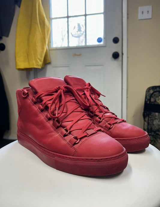BALENCIAGA SUEDE SNEAKERS (M 9)