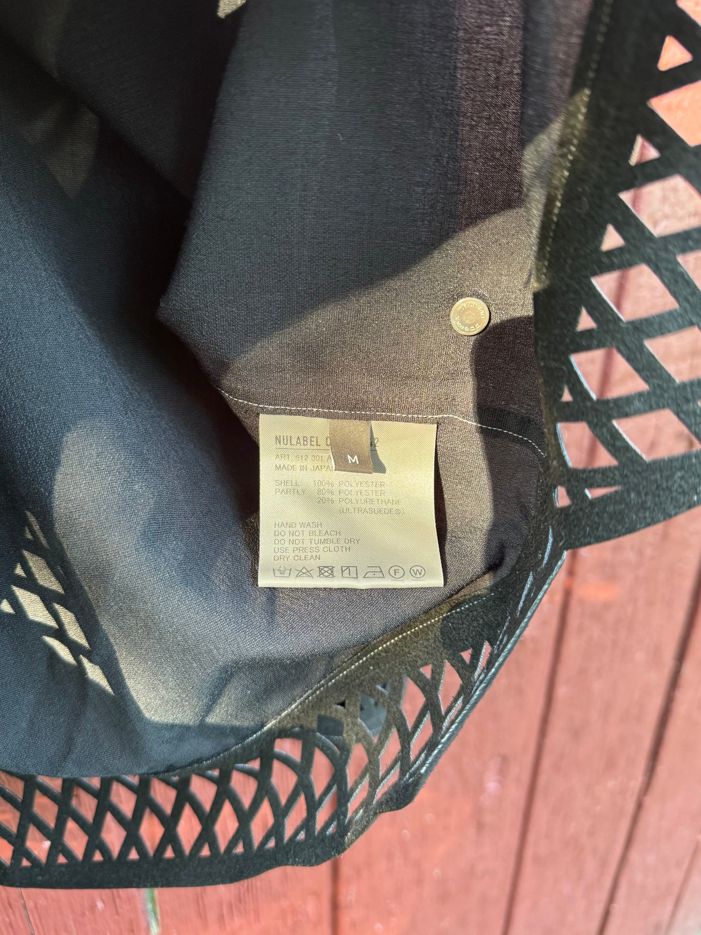 NULABEL NETTED ZIP JACKET (M)