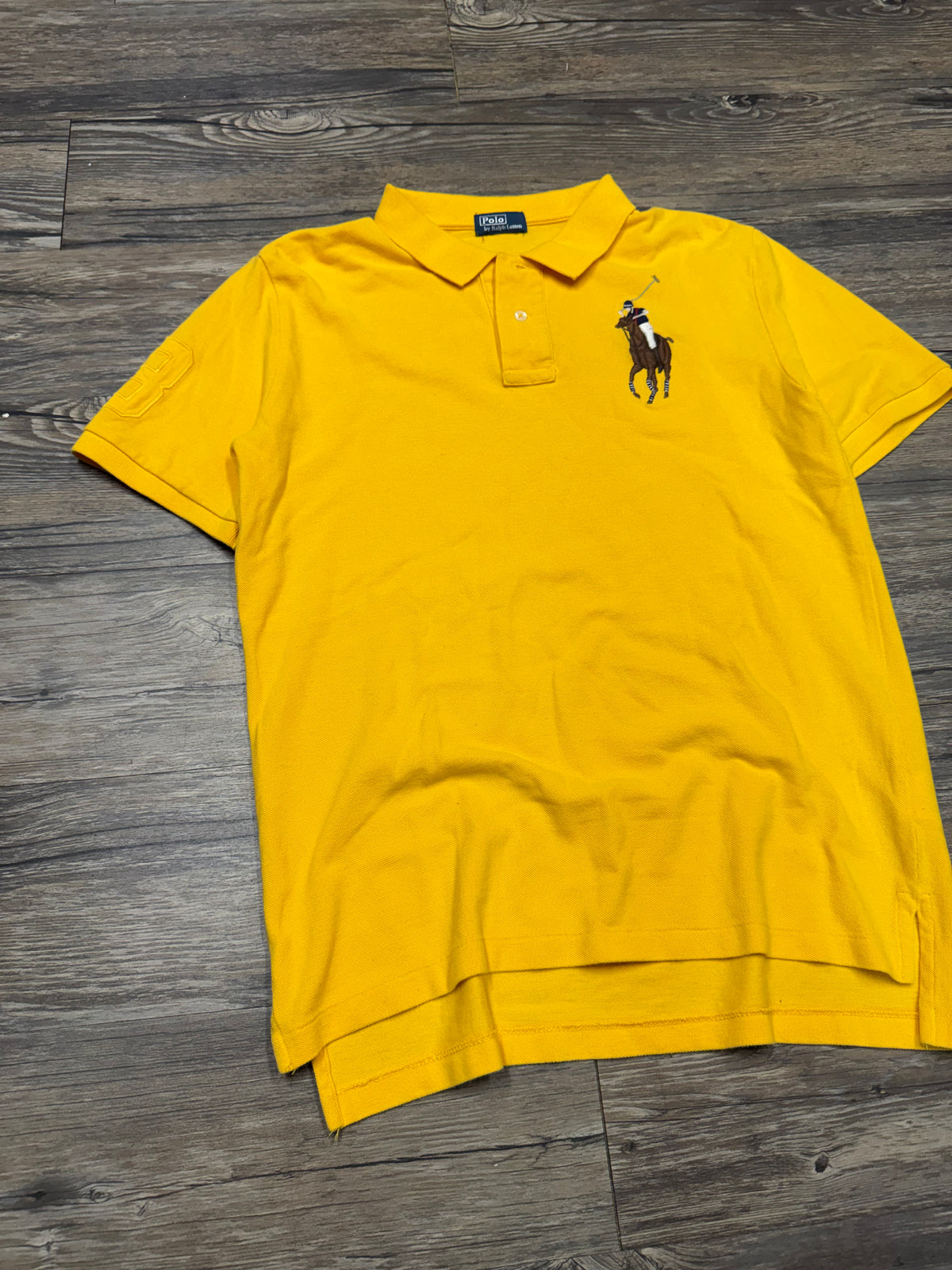 POLO RALPH LAUREN
BIG PONY YELLOW POLO (L)