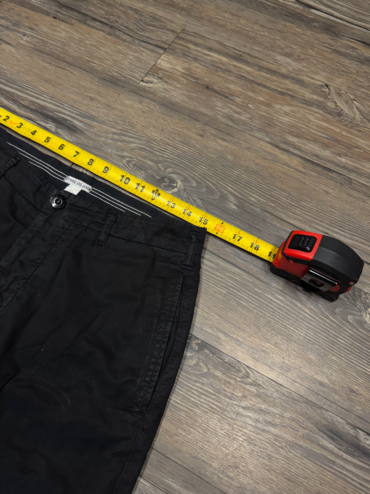VTG 90’s STONE ISLAND STRAIGHT FIT WAXED CHINO PANTS (30)
