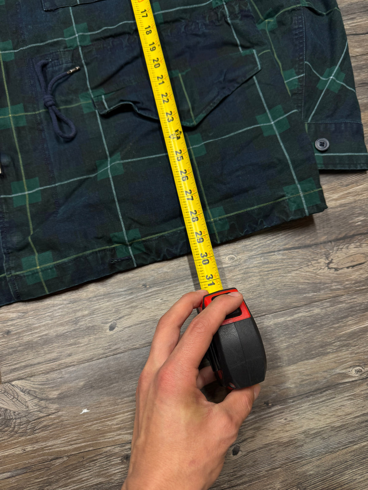 POLO RALPH LAUREN FLIGHT SQUADRON TARTAN FIELD COAT (XXL)