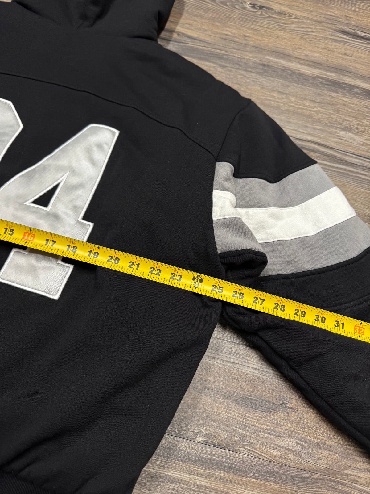 SUPREME VARSITY LOGO LETTER HOODIE (L)