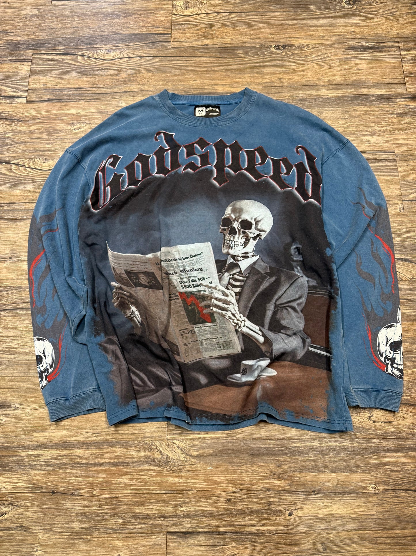 GOD SPEED BLACK MONDAY LONGSLEEVE (XL)