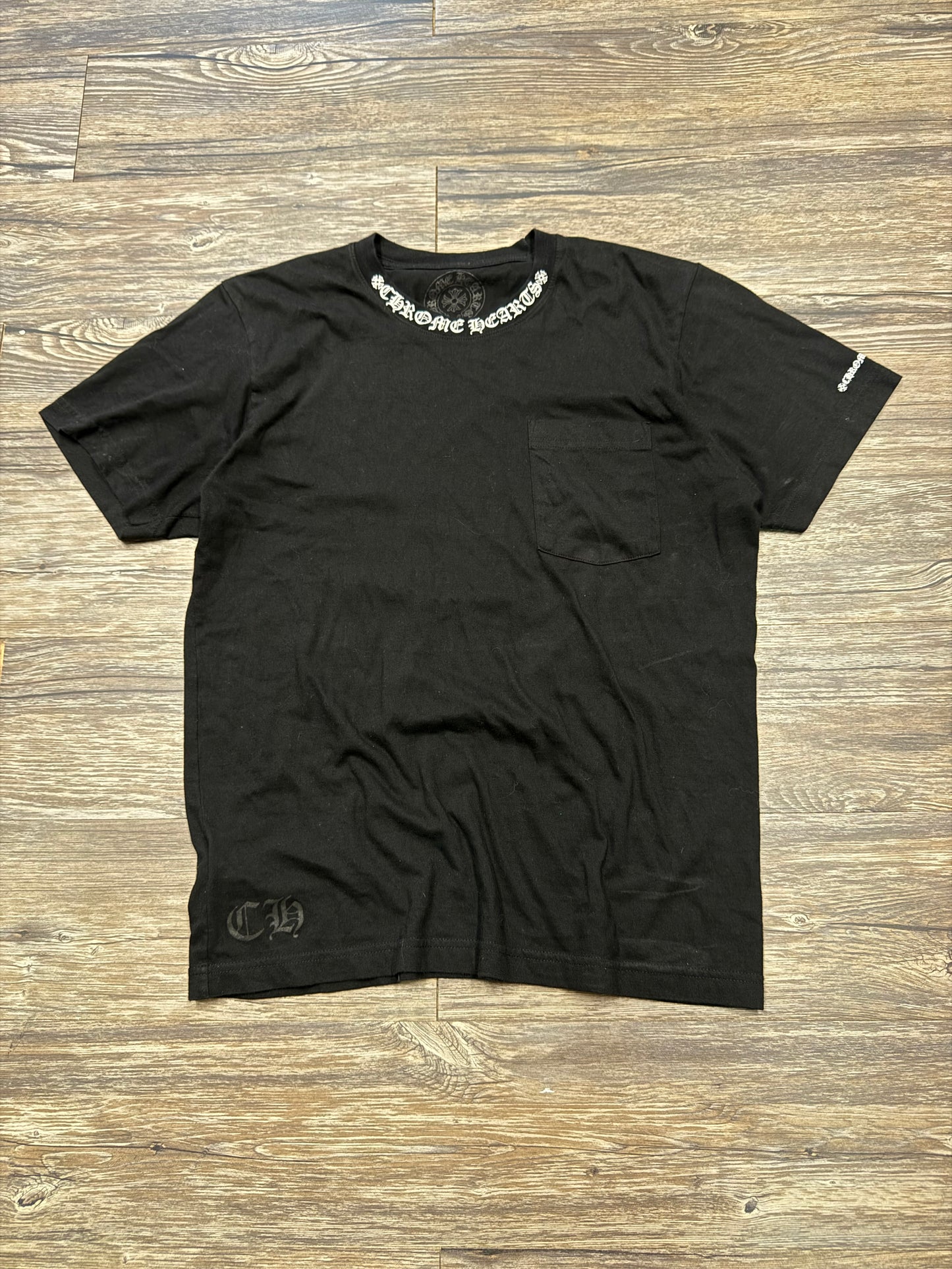 CHROME HEARTS CLASSIC BLACK TEE (M)