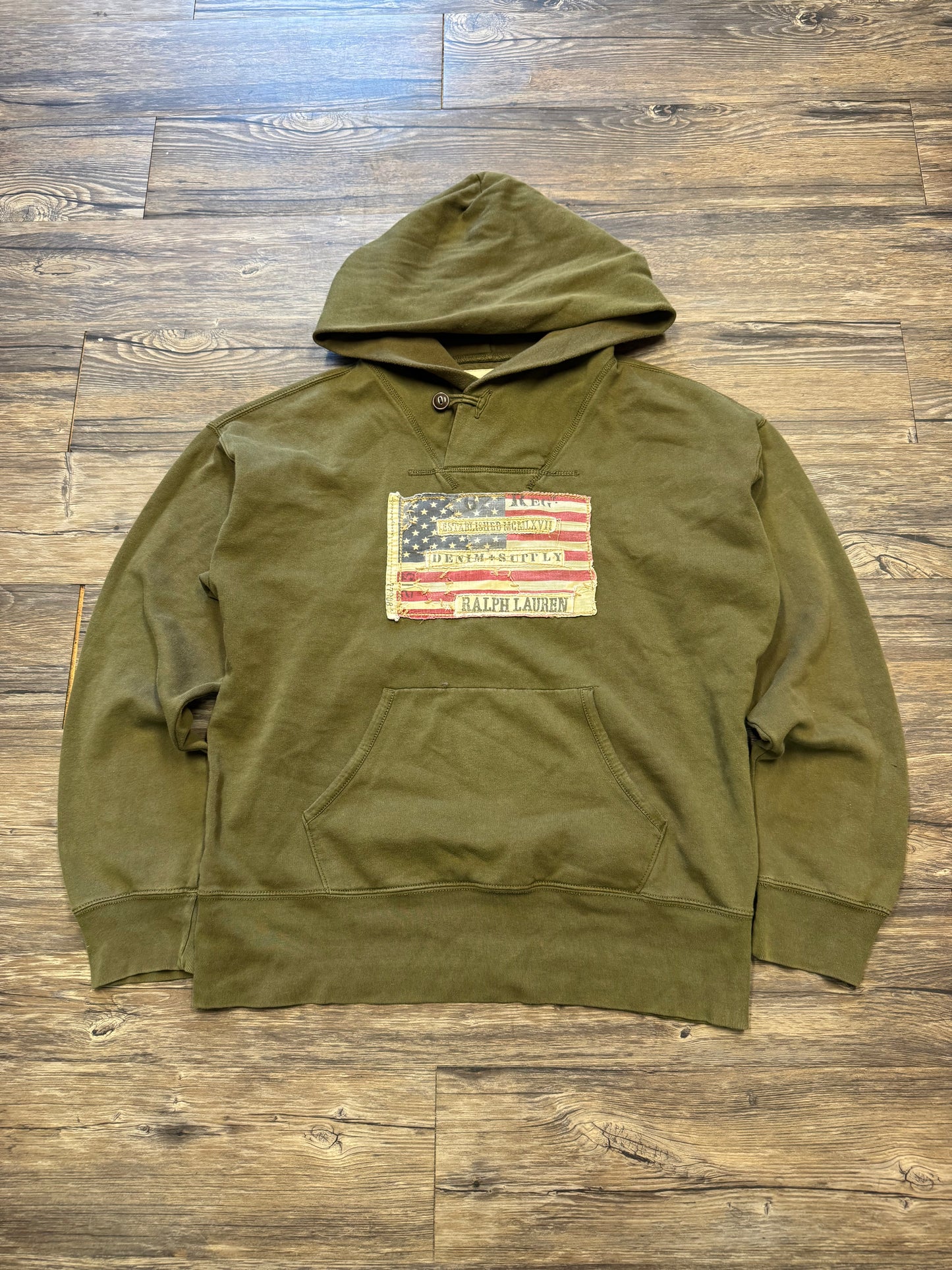 RALPH LAUREN DENIM & SUPPLY SCUBA HOODIE (L)