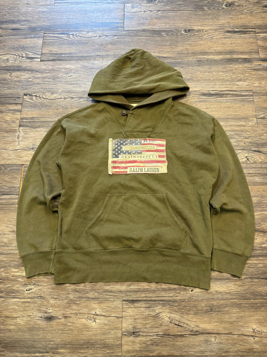 RALPH LAUREN DENIM & SUPPLY SCUBA HOODIE (L)