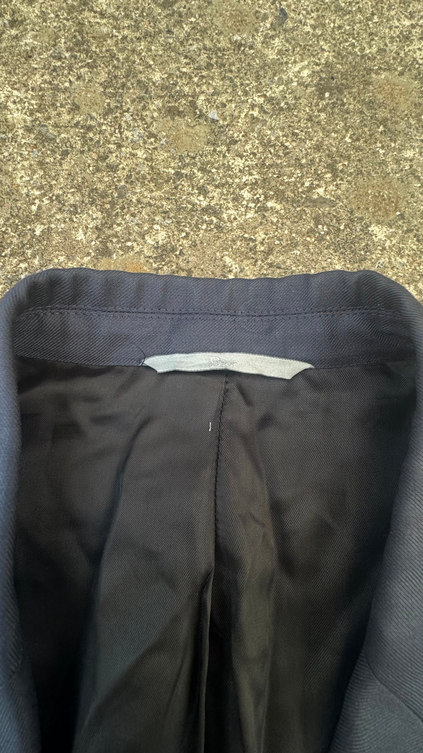 DIOR HOMME NAVY BLAZER (M)