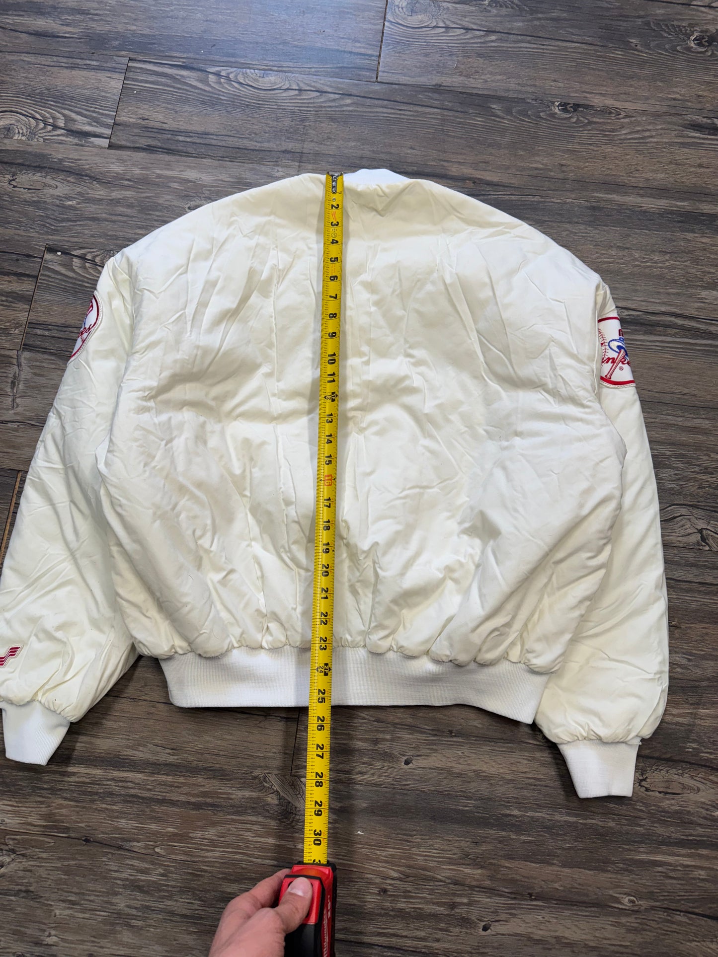 VINTAGE SWINGSTER YANKEES BOMBER JACKET (XL)