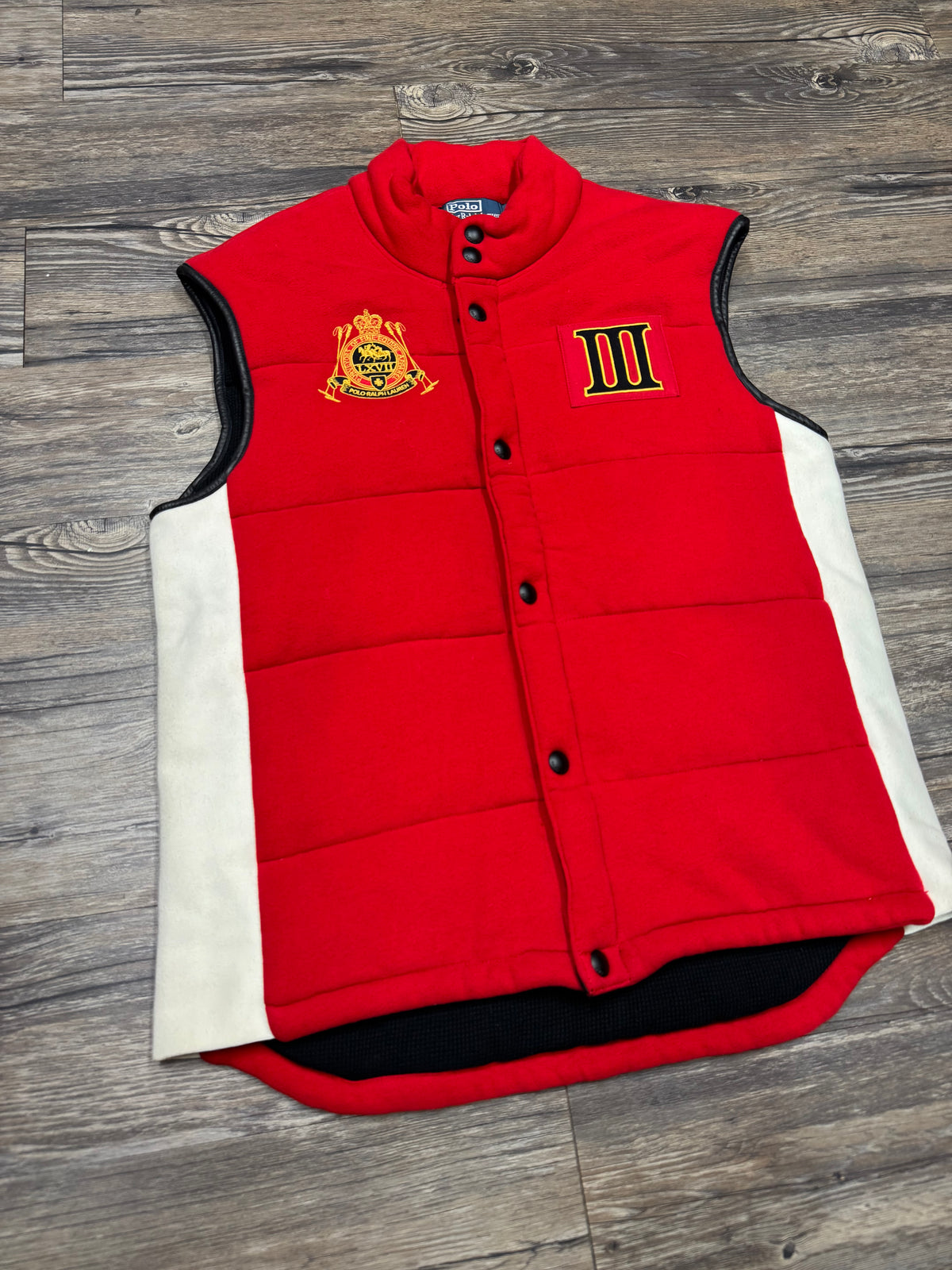 POLO RALPH LAUREN ITALIA PUFFER VEST (L)