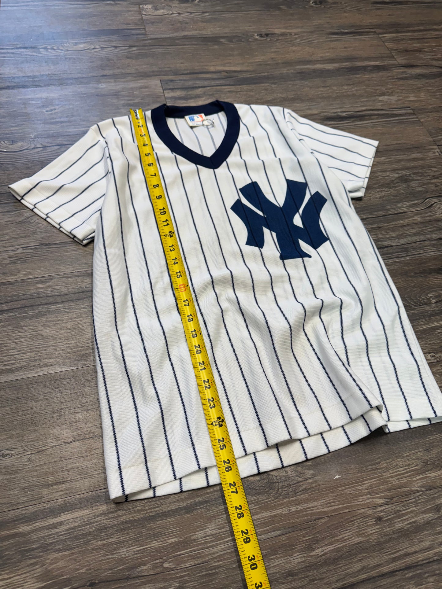 YANKEE 80’s PIN STRIPE MESH TEE (M)
