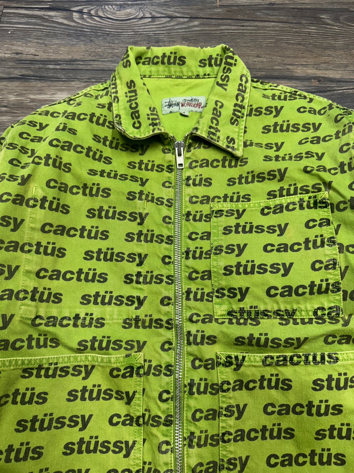 CACTUS PLANT FLEA MARKET X STUSSY JACKET (MEDIUM)
