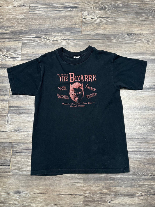 90’s THE BIZARRE GRAPHIC T-SHIRT (SMALL)