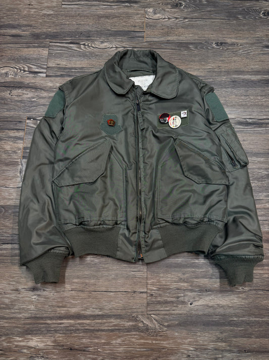 REAL AUTHENTIC MILITARY ZIP-UP JACKET