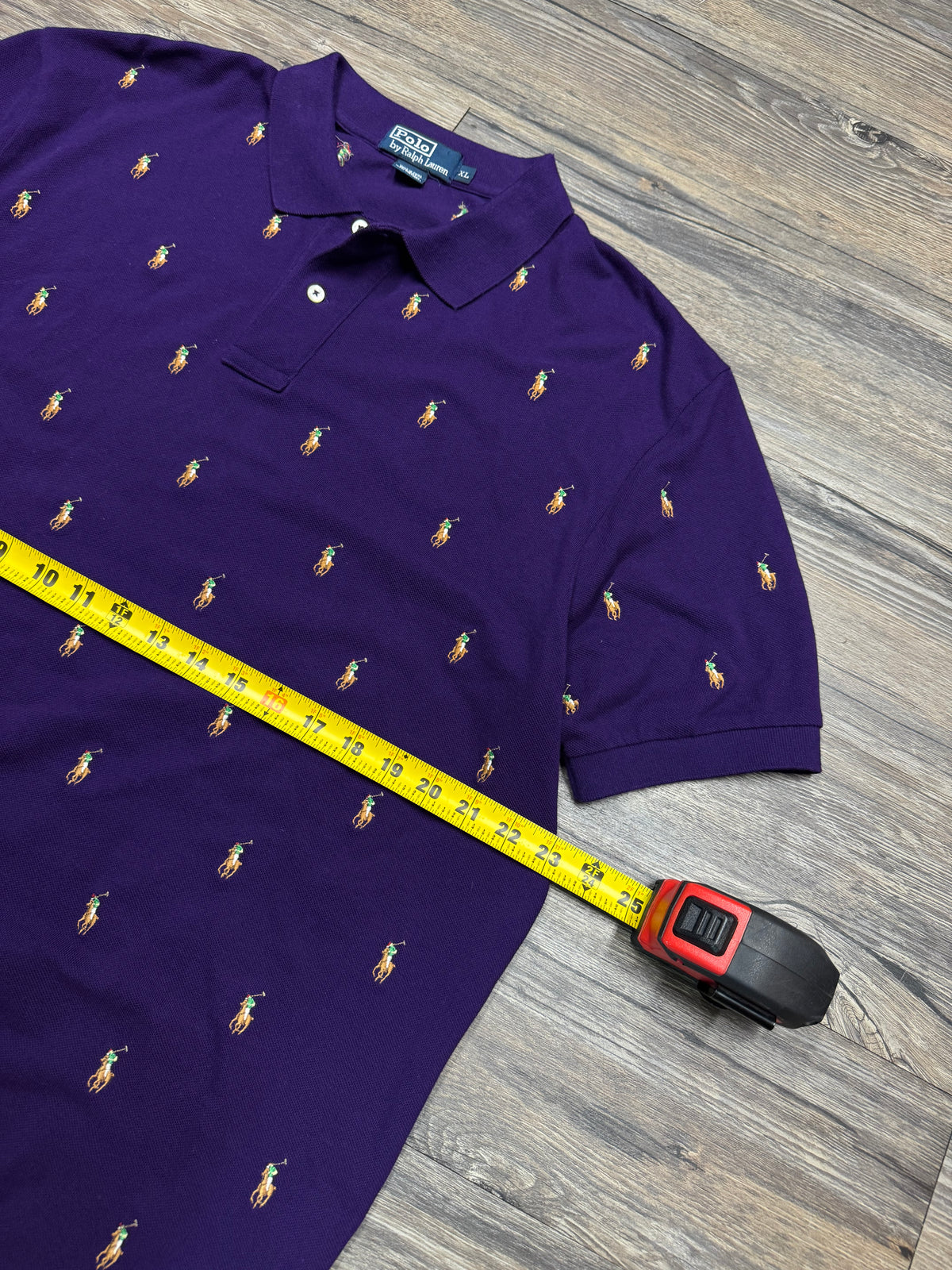 POLO RALPH LAUREN MULTI LOGO POLO (XL)