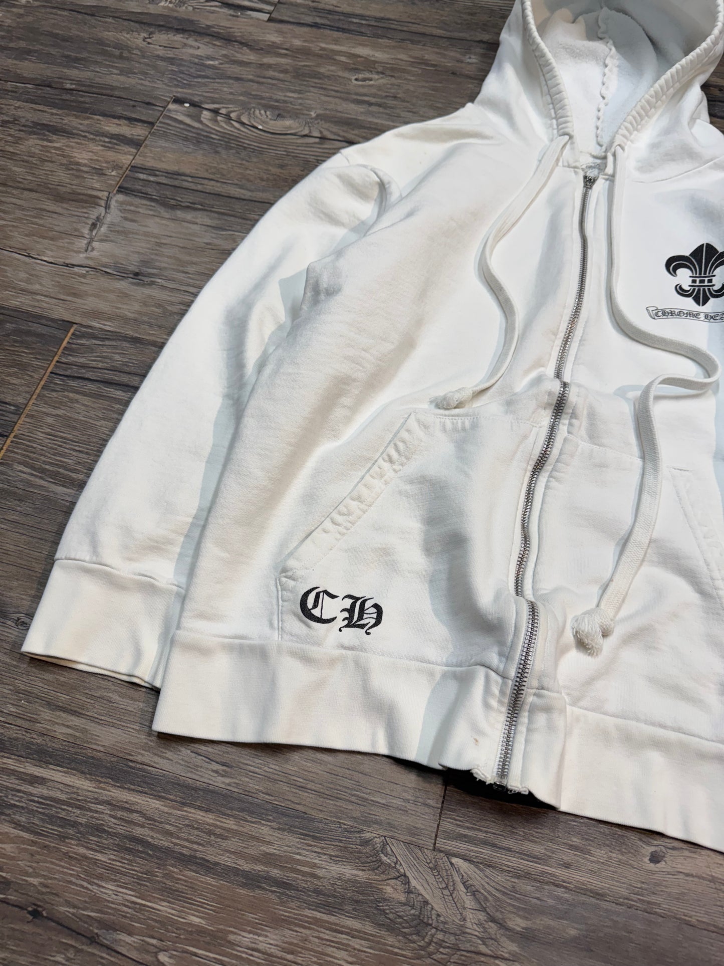 CHROME HEARTS ZIP-UP HOODIE (XL)