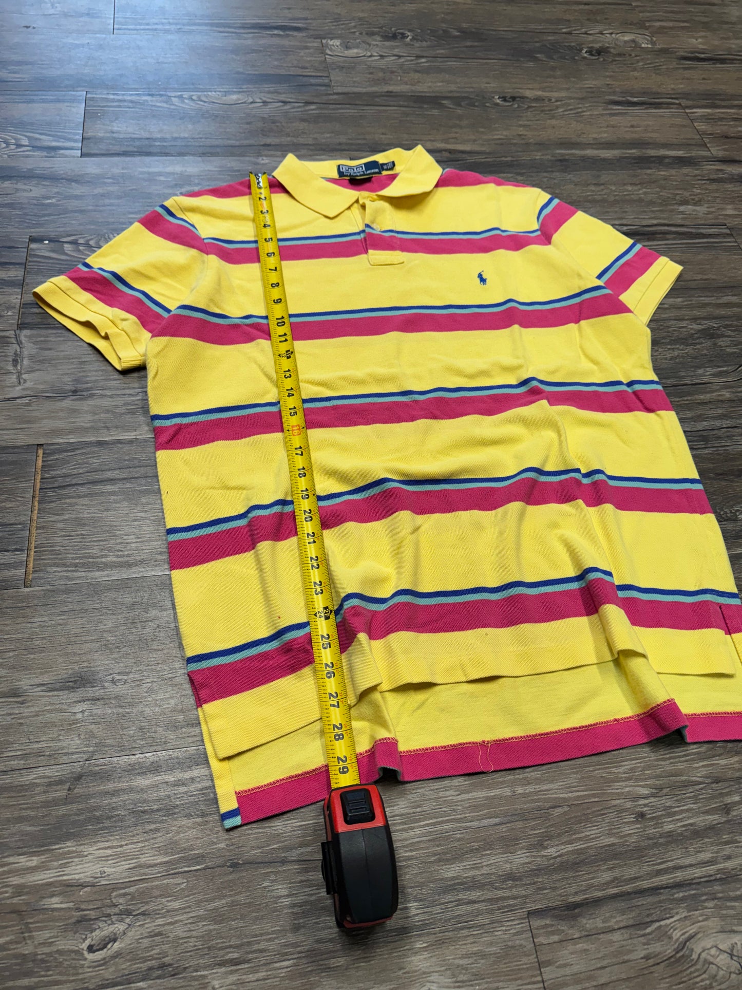 POLO RALPH LAUREN STRIPER SHIRT (XL)