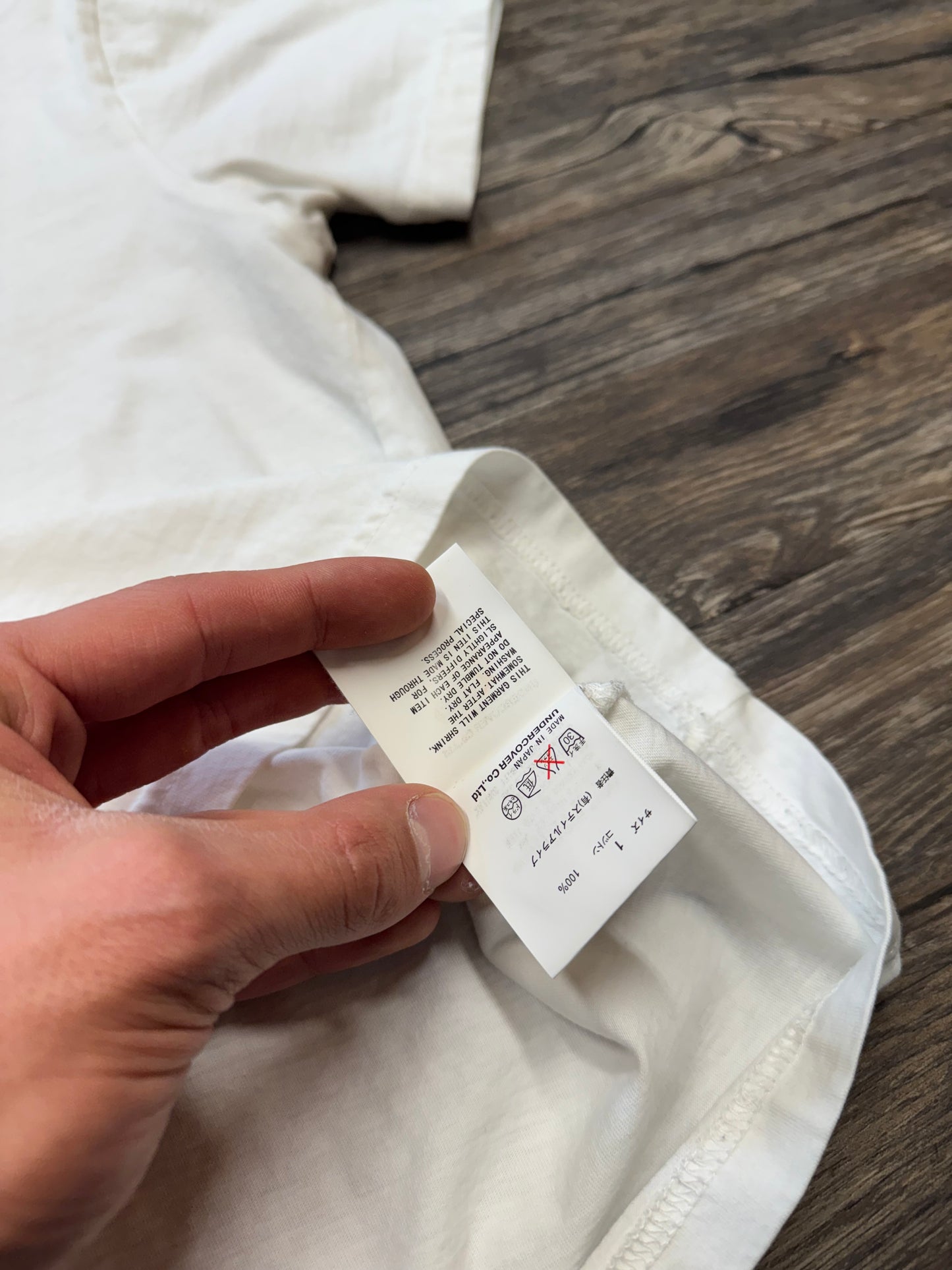 UNDERCOVER SS06 ‘CHUUUT!’ TEE (S)