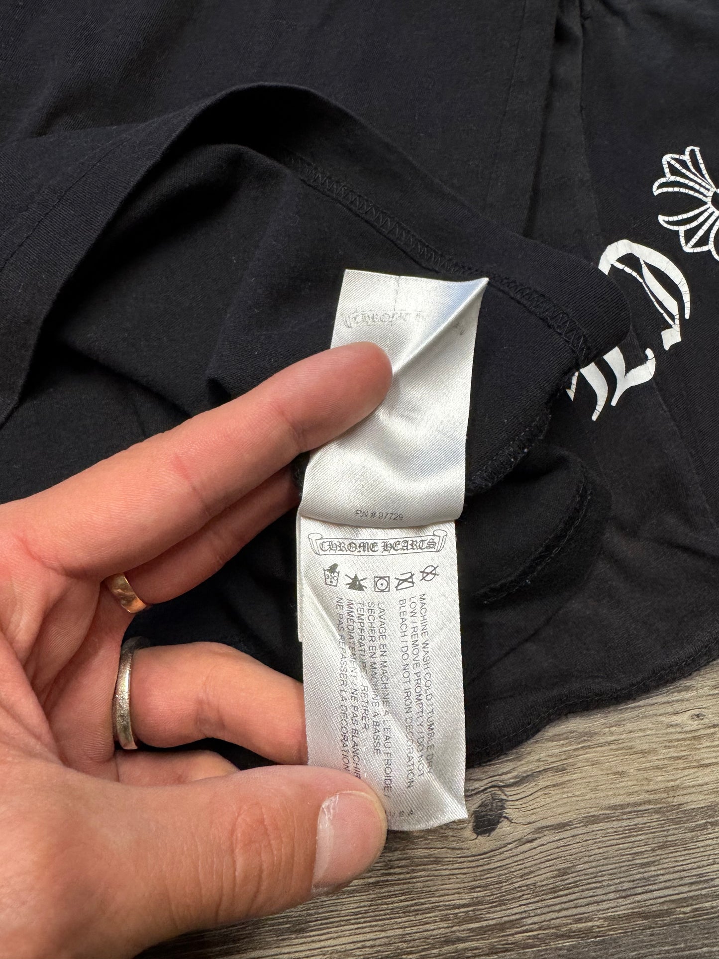 CHROME HEARTS "F*CK YOU" T-SHIRT (S)