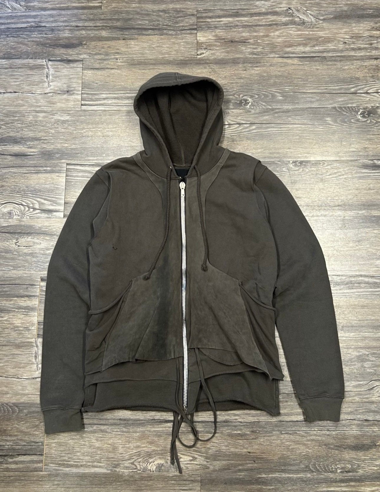 RICK OWENS SLAB HOODIE (SMALL)