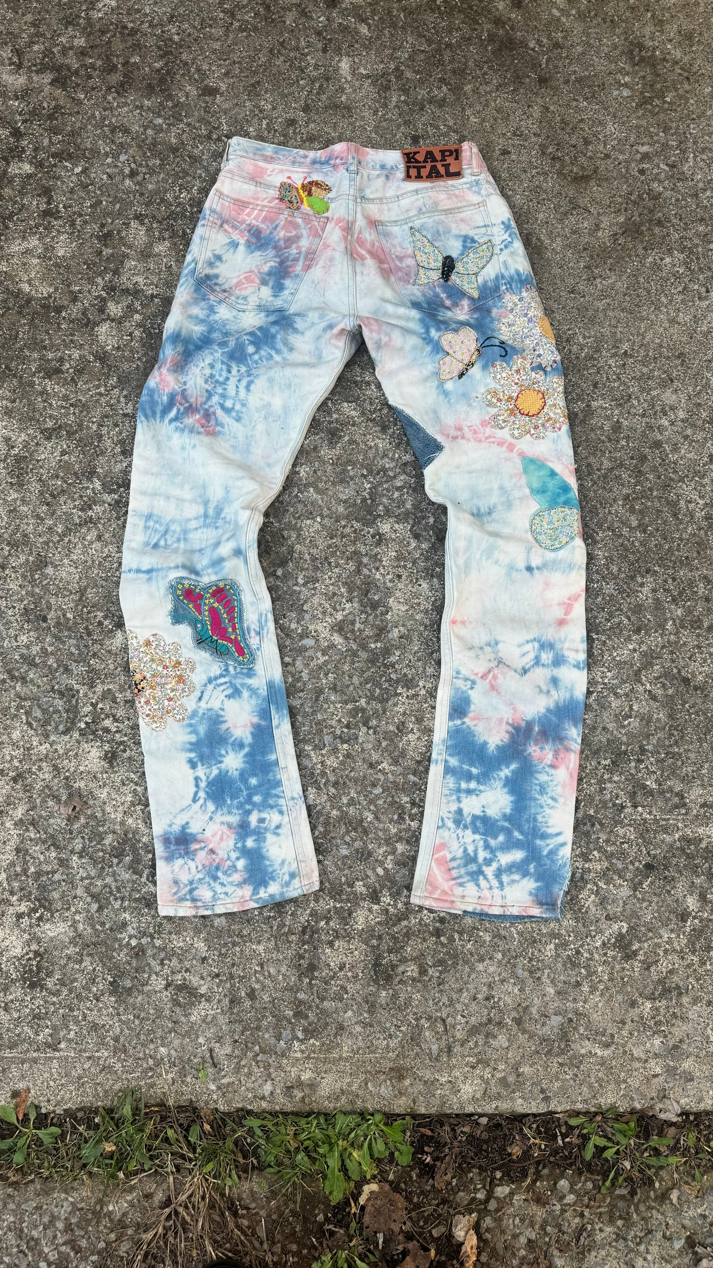 KAPITAL TIE-DYE SELVEDGE DENIM (32)