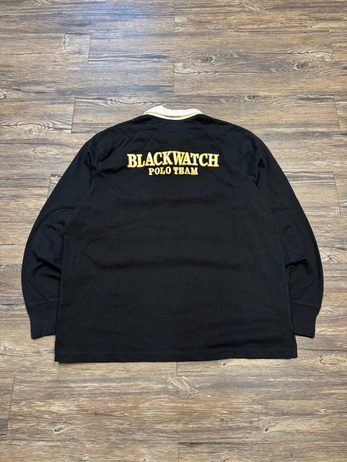 POLO RALPH LAUREN BLACKWATCH RUBGY POLO (XXL)