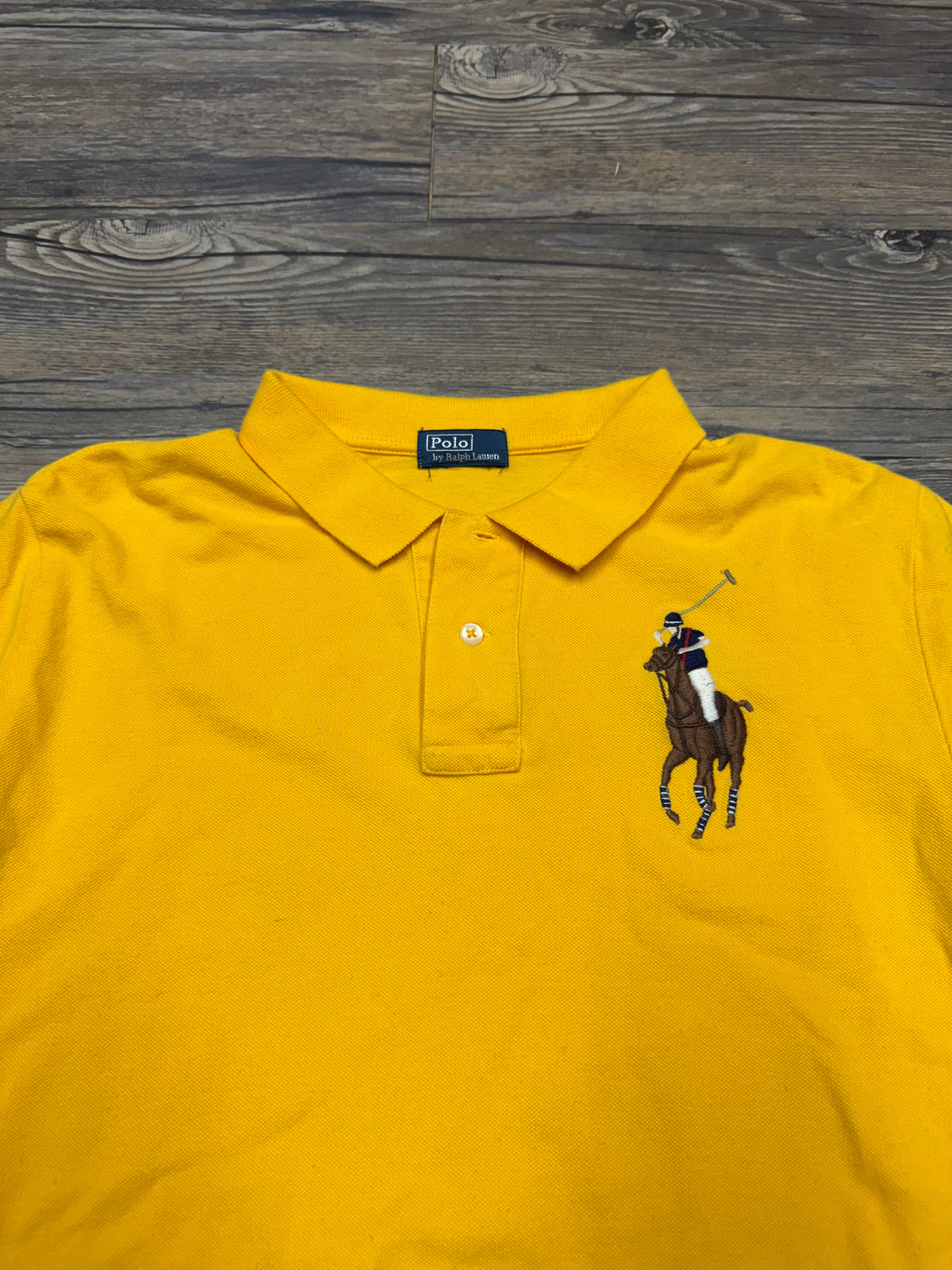 POLO RALPH LAUREN
BIG PONY YELLOW POLO (L)