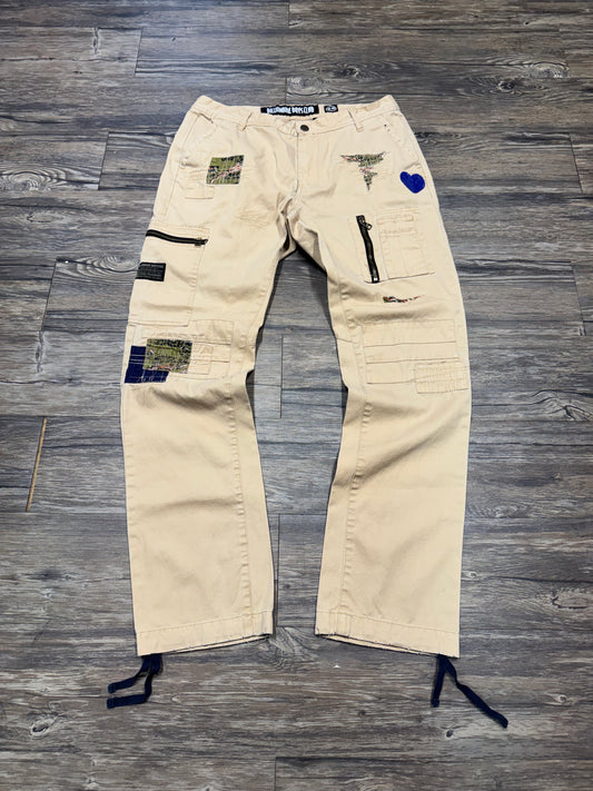 BILLIONAIRE BOYS CLUB PATCHED TECHNICAL PANTS (32)